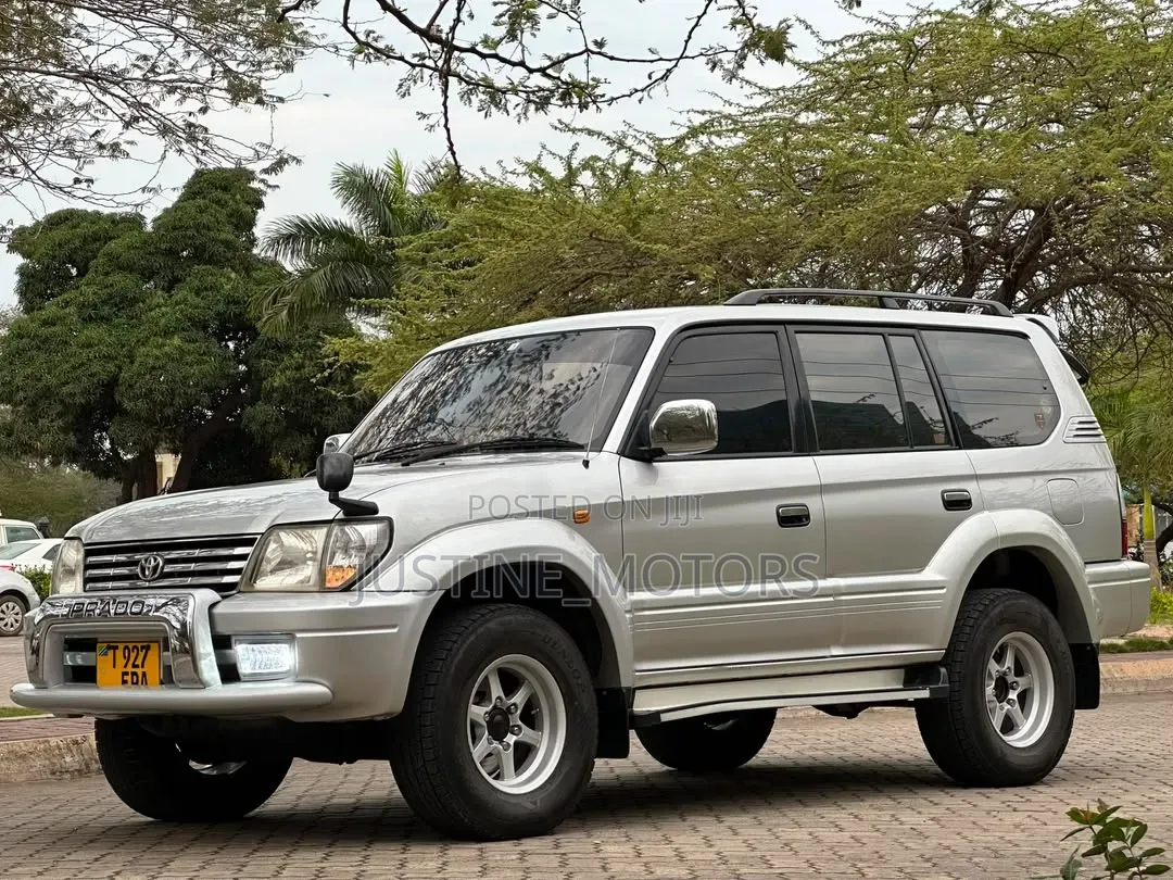 Toyota Land Cruiser Prado 2002 Silver