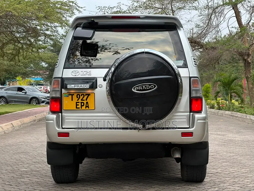 Toyota Land Cruiser Prado 2002 Silver