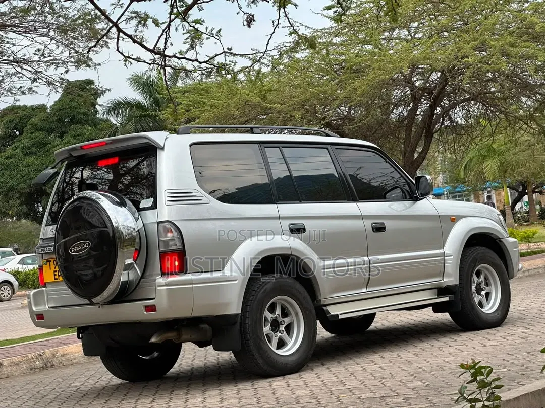 Toyota Land Cruiser Prado 2002 Silver