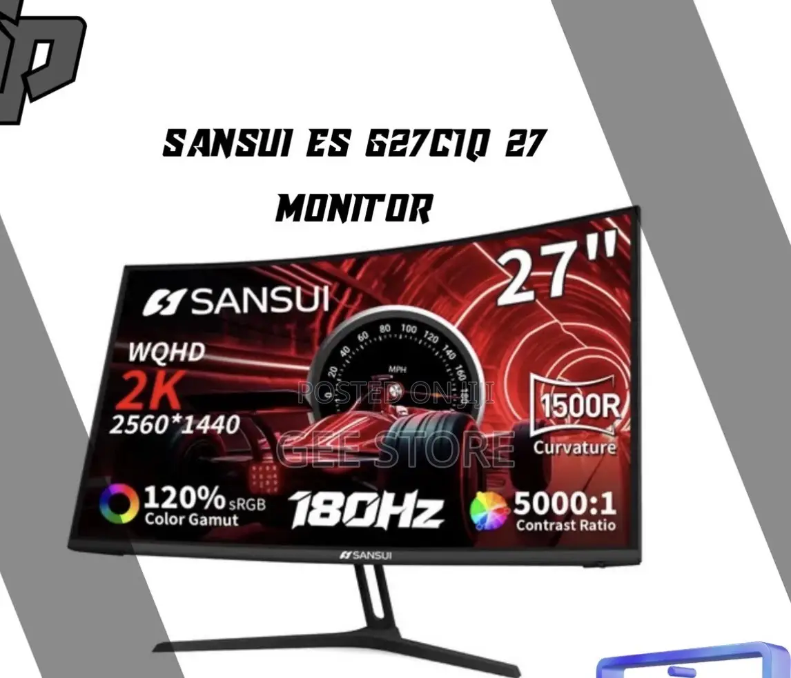 Sansui ES-G27C1Q 27-Inch Curved Gaming Monitor