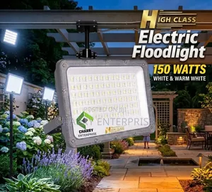 High Class ELECTRIC Flood LIGHTS 150W for Outdoor, Gardens and Yards.