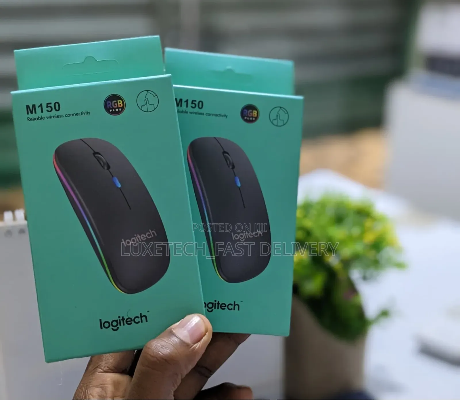 Logitech M150 Rechargeable Wireless Mouse –Silent Click With Bluetooth