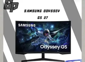 The Samsung Odyssey G5 Curved Gaming Monitor