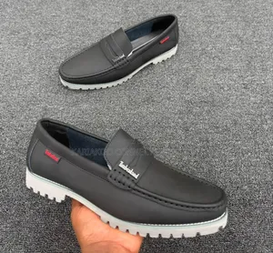 Navy Blue Timberland Loafers