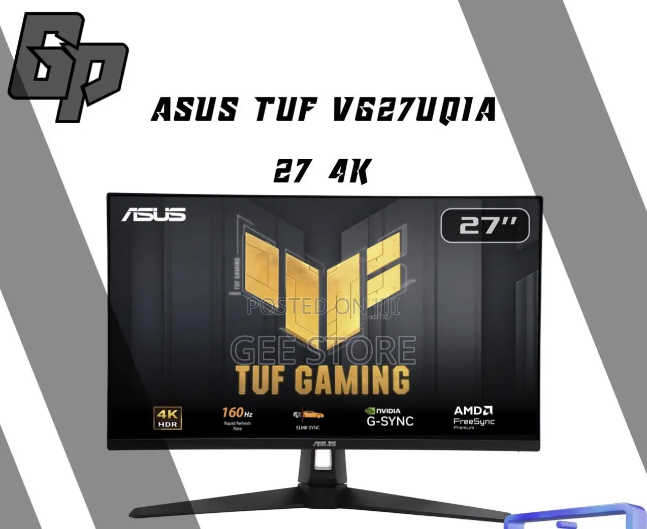 ASUS TUF Gaming VG27UQ1A a 27-Inch UHD Gaming Monitor
