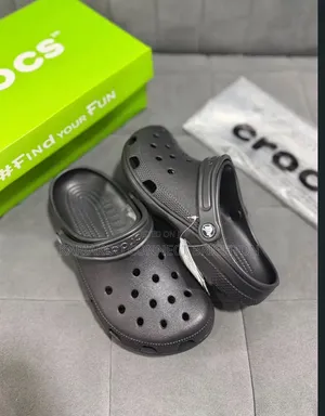 Cream Crocs Clogs