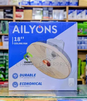 Orbit Ailyons Ceiling Fan Feni Ya Juu Size 18” 
1 PC