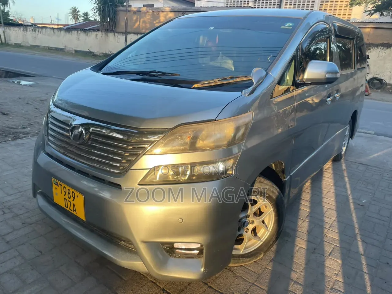 Toyota Alphard 2008 Gray