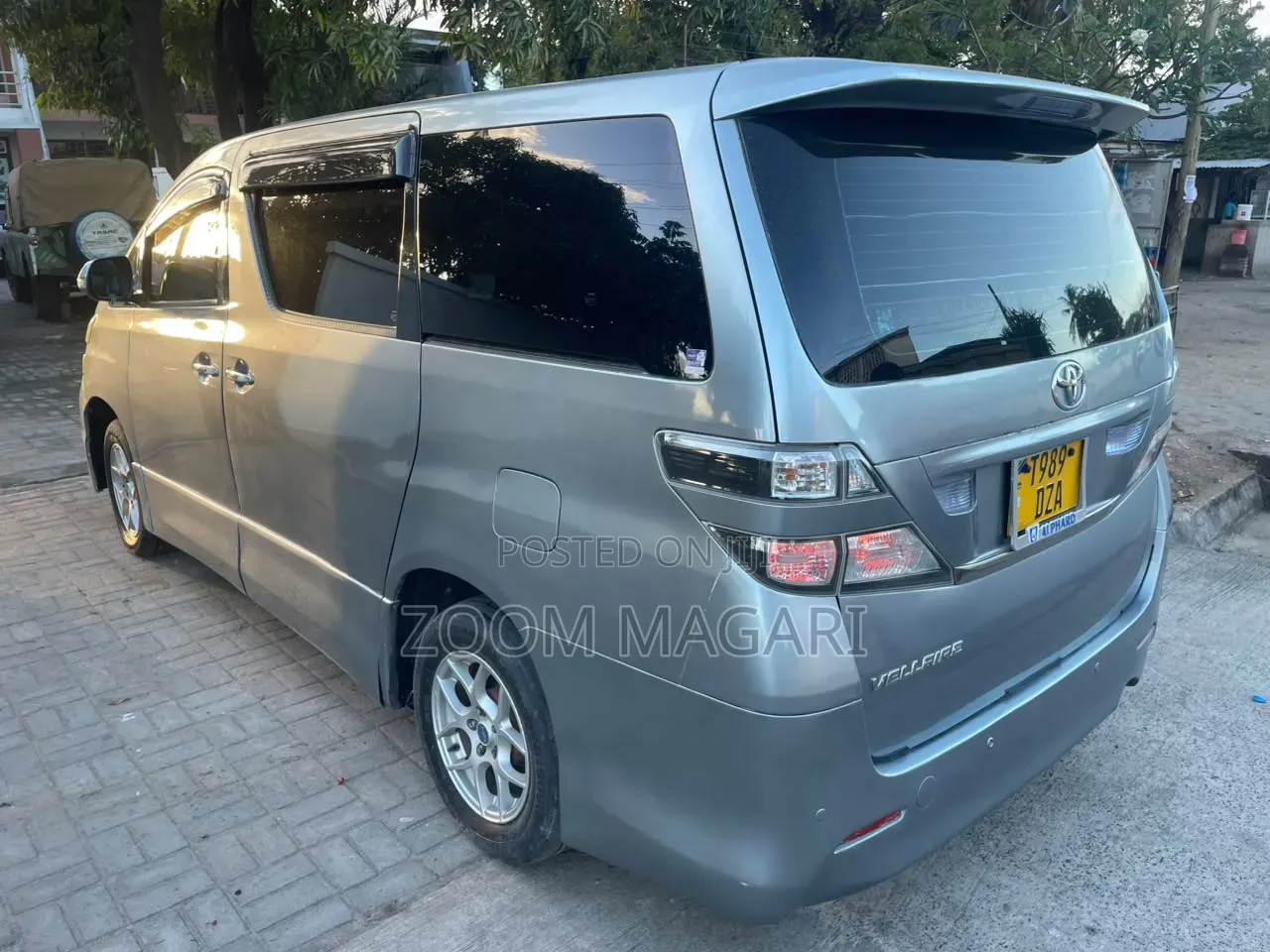 Toyota Alphard 2008 Gray