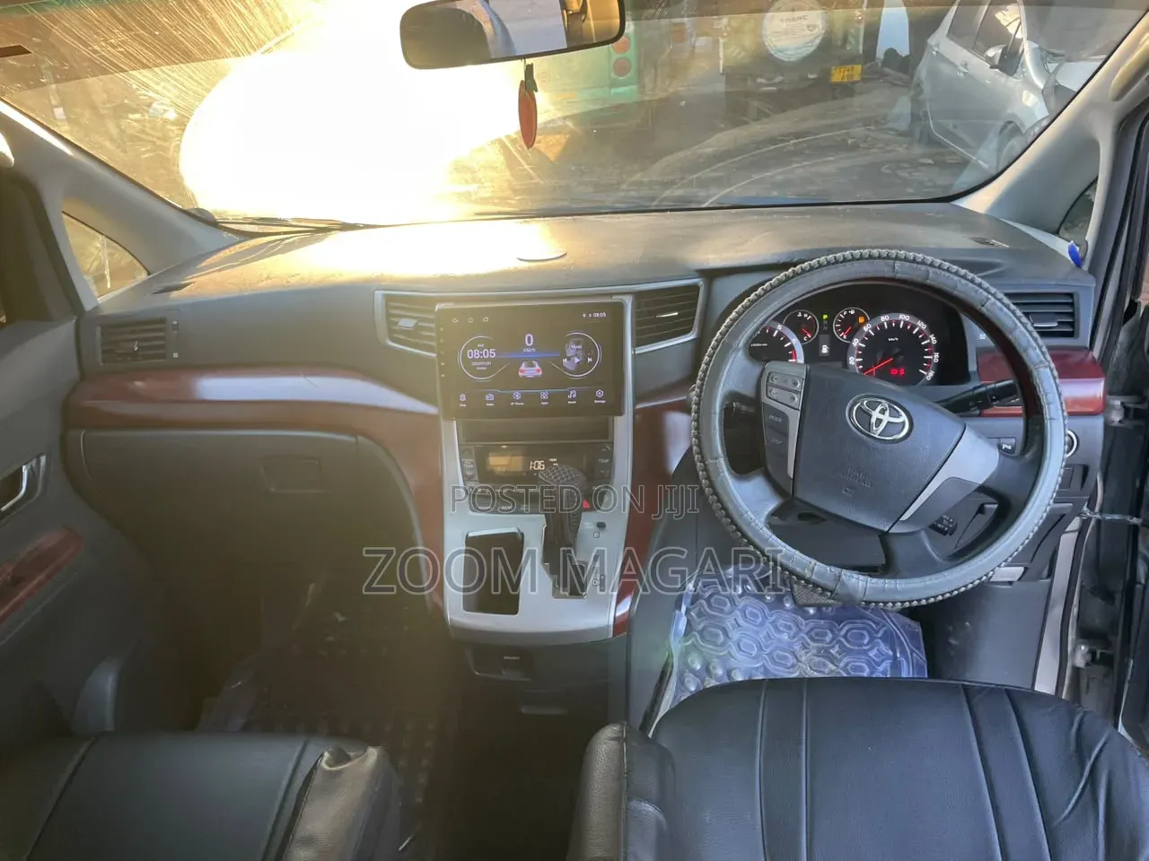 Toyota Alphard 2008 Gray