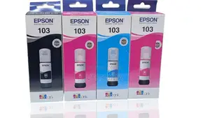 Epson 103 EcoTank Original Ink Bottle Set (4-Pack)