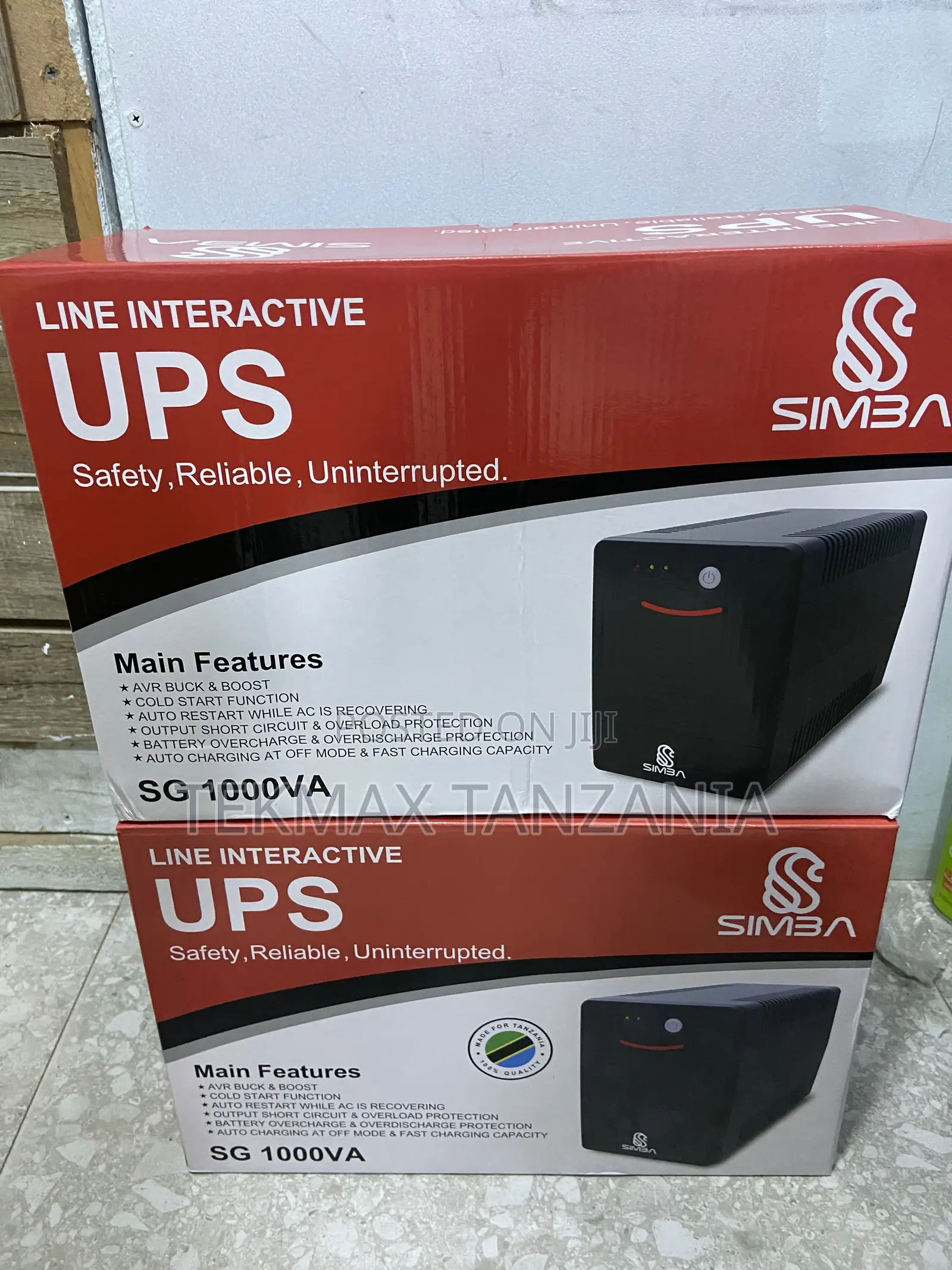 Simba SG 1000VA Line Interactive UPS for Office and Home