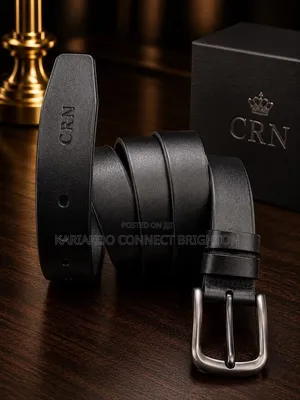 Brown Lacoste Leather Belt