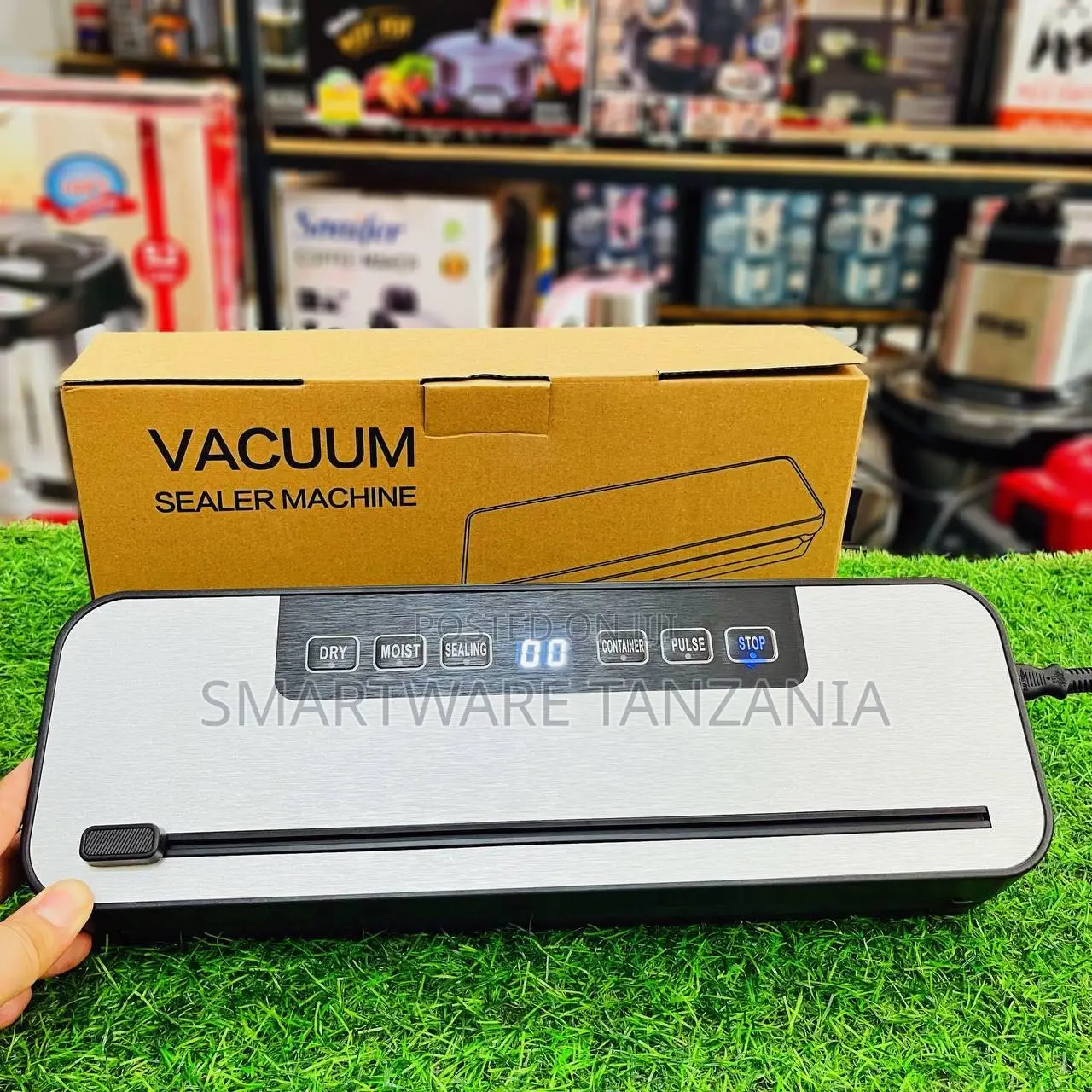 Vacuum Sealer Machine With Digital Display, Dry/Moist Sealing Modes
