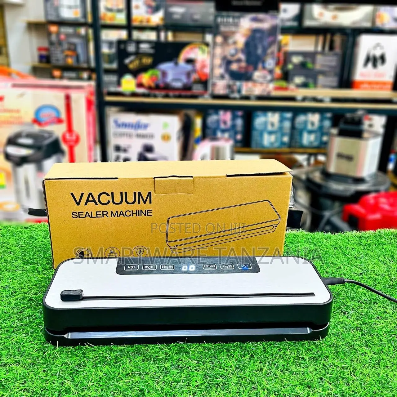 Vacuum Sealer Machine With Touch Control, Dry/Moist Settings