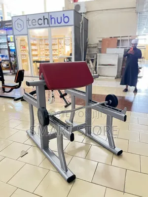 Commercial Preacher Curl Bench – Biceps Training