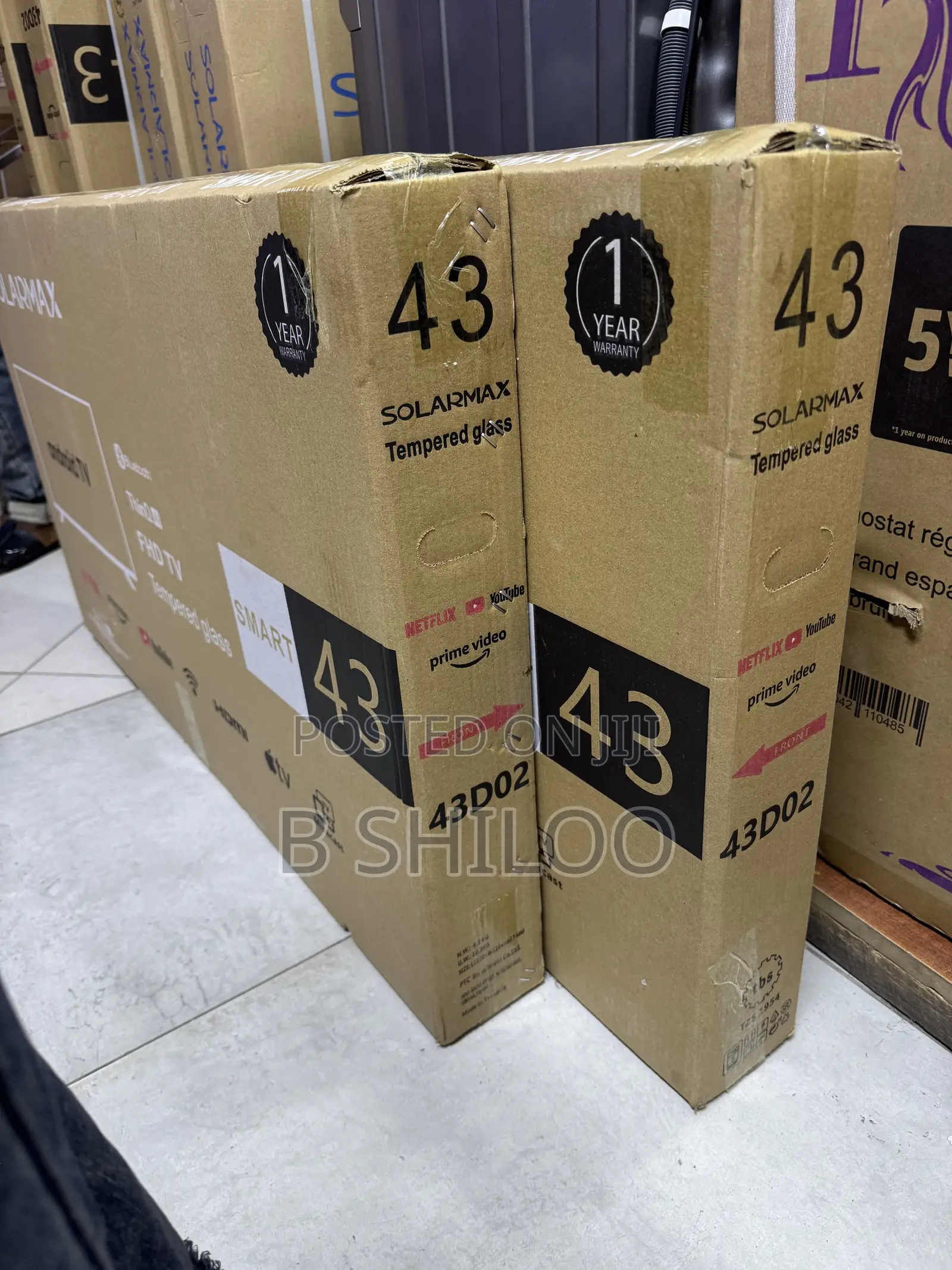 Solarmax 43” Smart Double TV