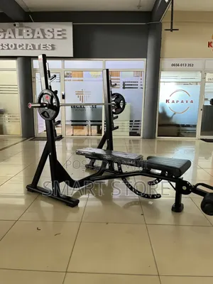 Heavy Duty 2-in-1 Adjustable Chest Press Shoulder Machine