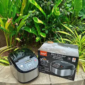 RAF Rice Cooker, 900W Capacity, Digital Control, Non-Stick Inner Pot