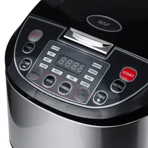 RAF Rice Cooker, 900W Capacity, Digital Control, Non-Stick Inner Pot