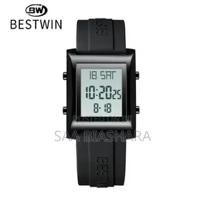 Bestwin Digital Wristwatch Black Belt