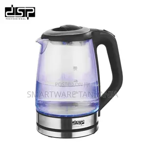 DSP Electric Kettle 2200W, 2.0L Capacity With Blue Light Indicator