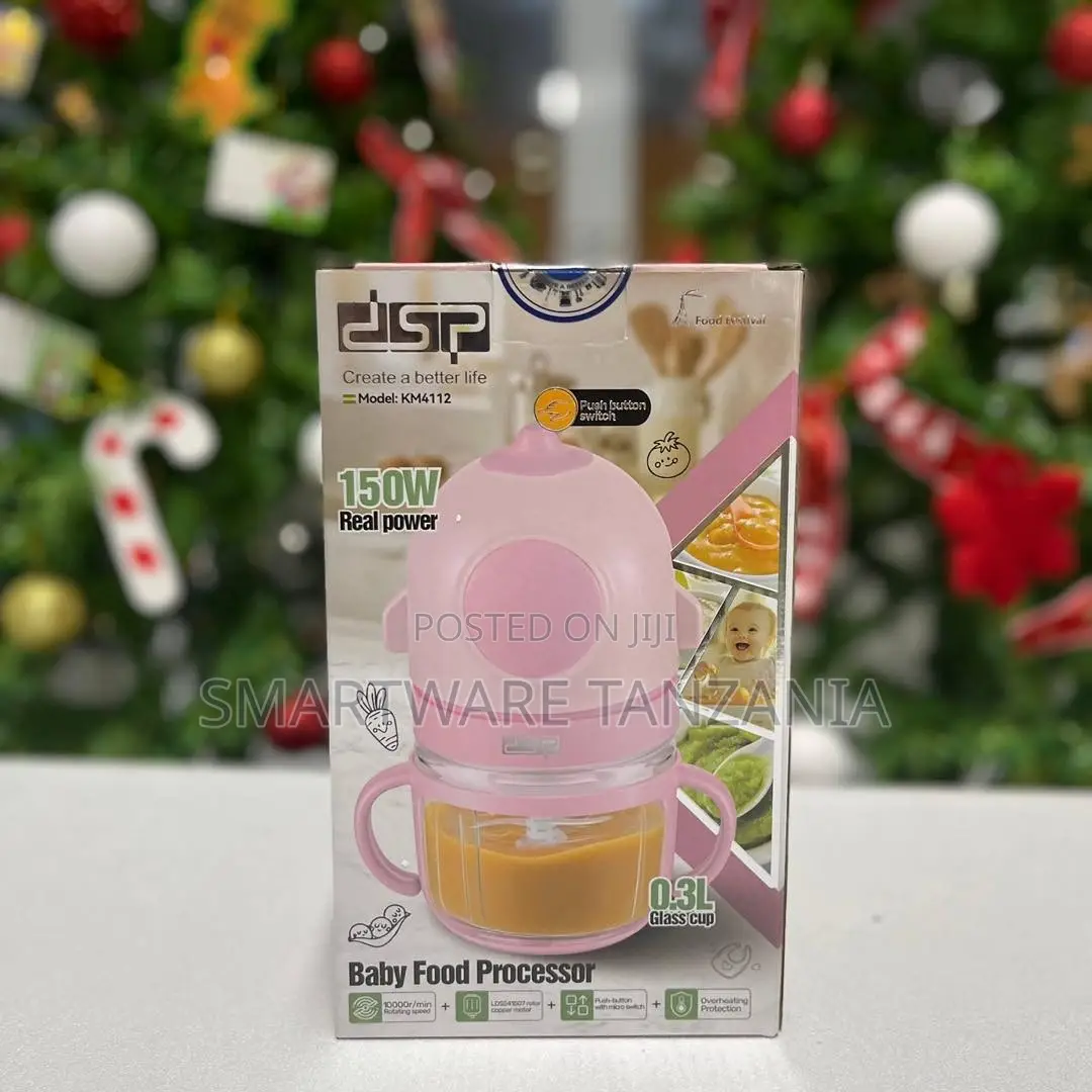 DSP Baby Food Processor 150W, 0.3L Glass Cup, Model KM4112