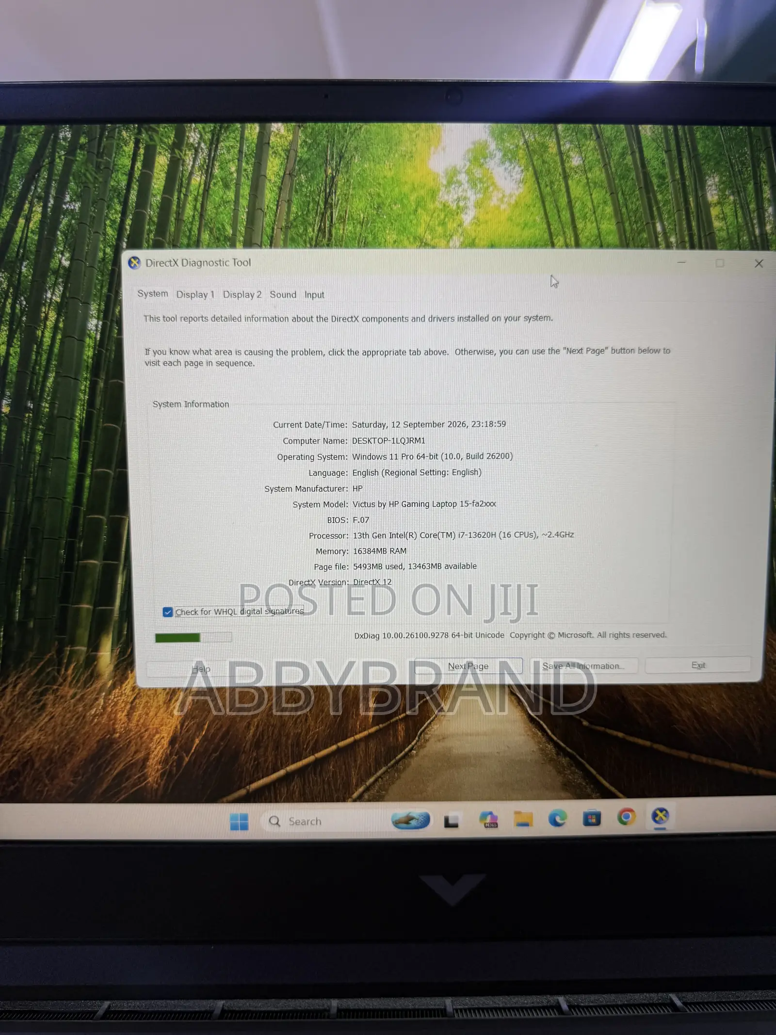 Laptop HP Victus 15 16GB Intel Core i7 SSD 512GB