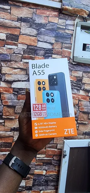 New ZTE Blade A55 128 GB Black