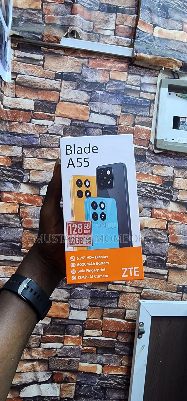 New ZTE Blade A55 128 GB Black