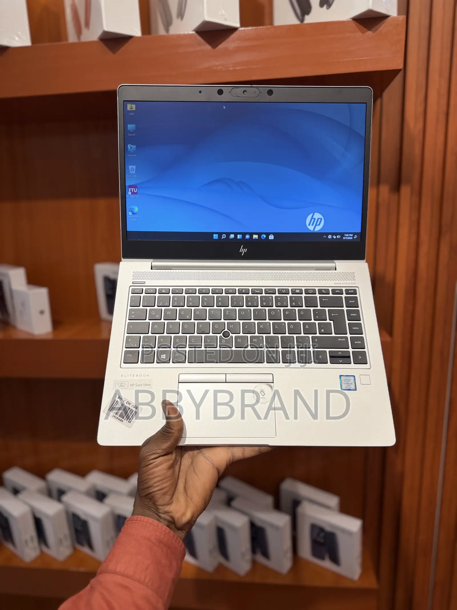 Laptop HP EliteBook 840 G5 8GB Intel Core i5 SSD 256GB