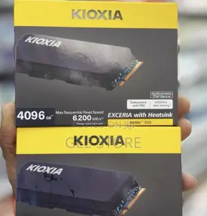 Kioxia 4TB 6200mb/Sec Heatsink