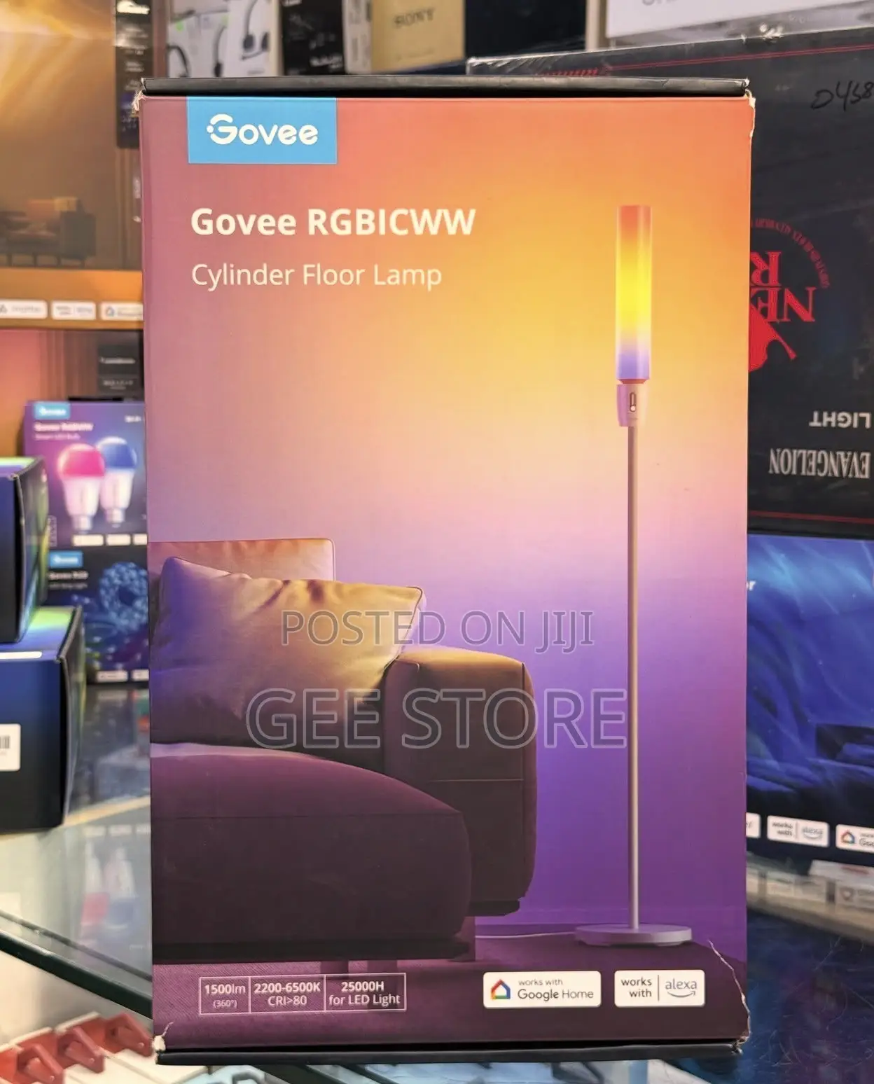 Govee RGBICWW Cylinder Floor Lamp
