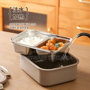 Electric Heated Lunch Box With Insulated Bag and Power Cord, 1.5L
