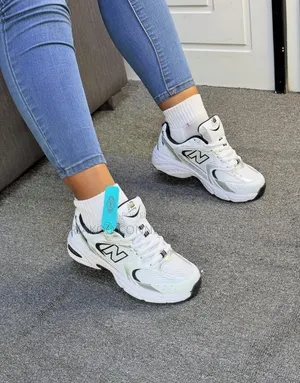 White Red New Balance Sneakers