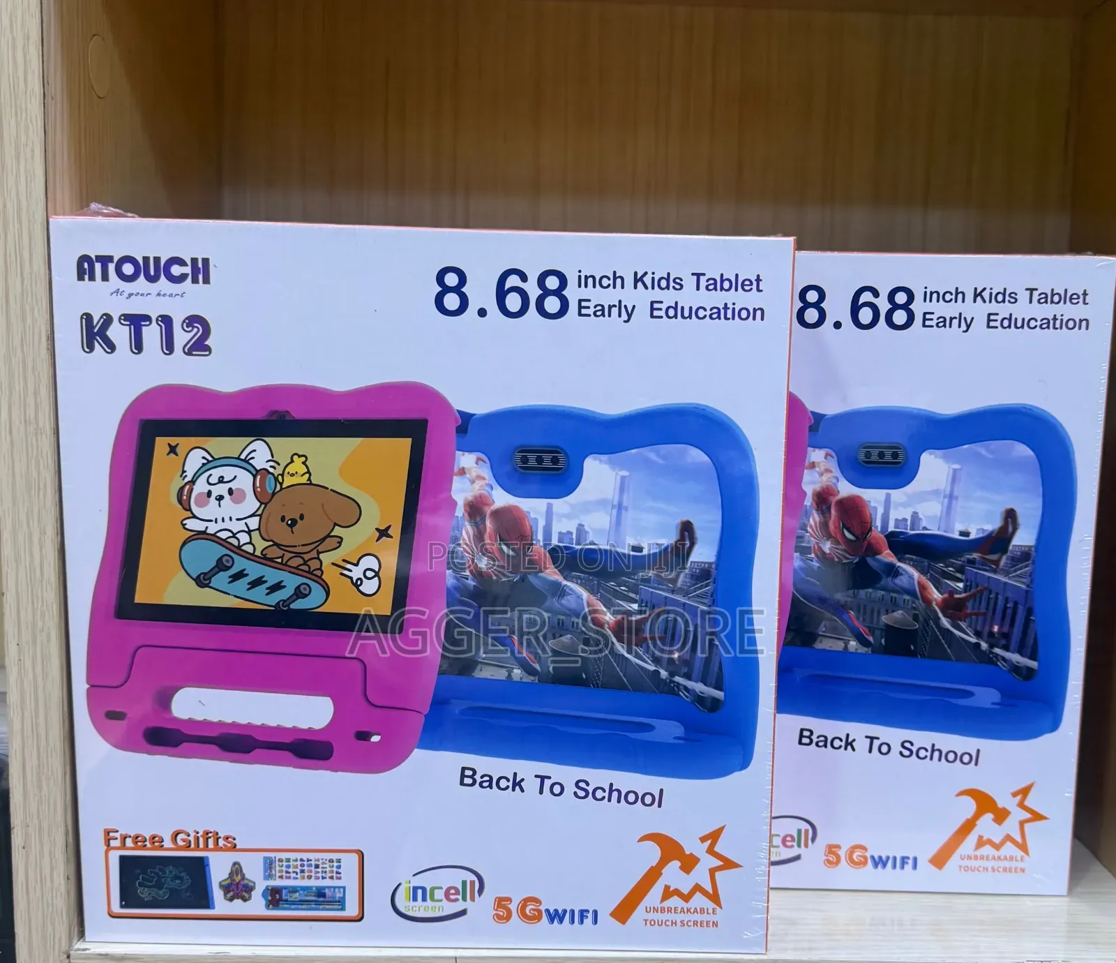 New Atouch KT12 256 GB Black