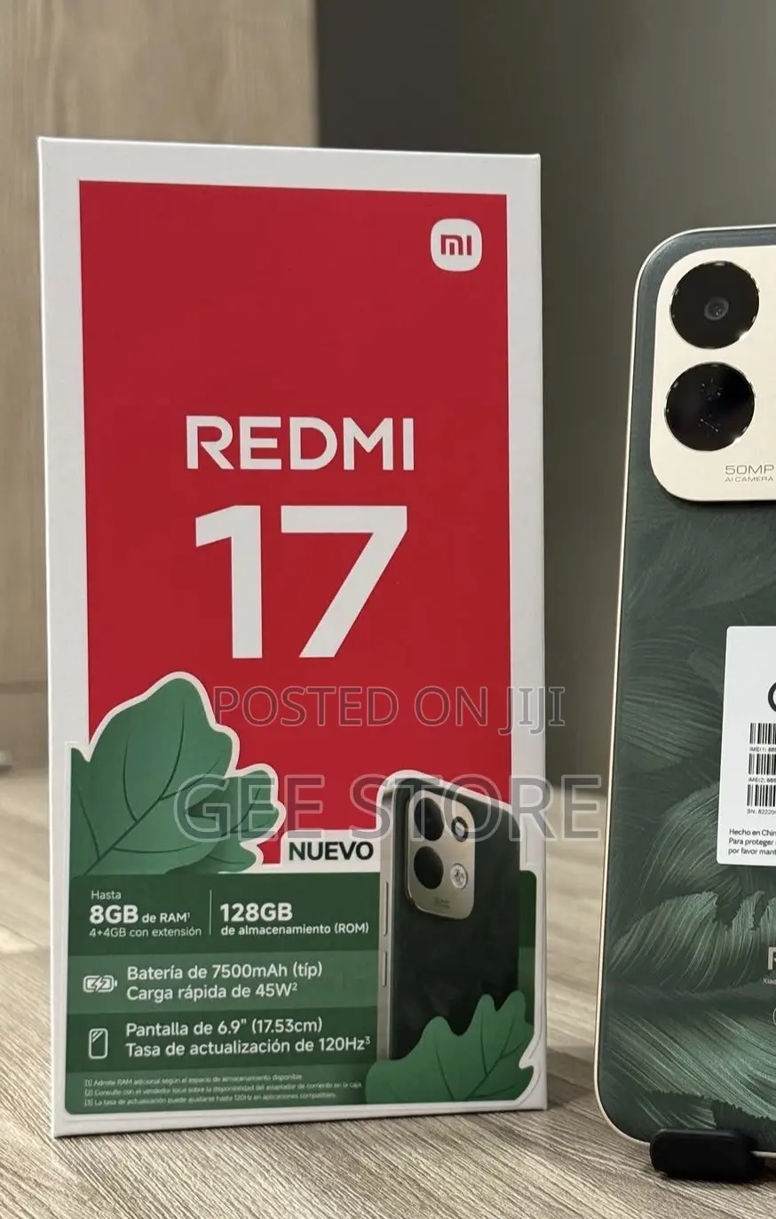 New Xiaomi Redmi 17 128 GB Red