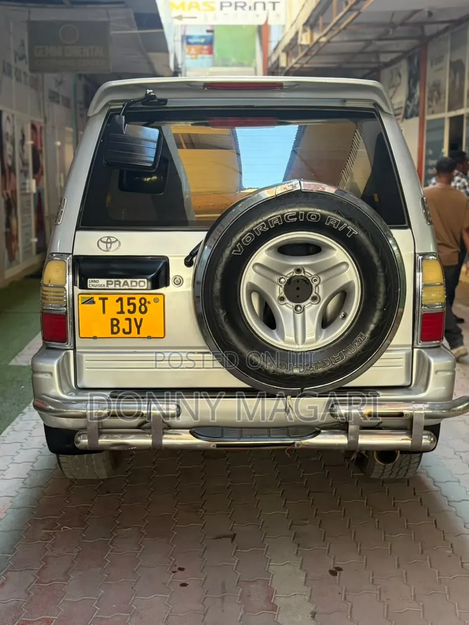 Toyota Land Cruiser Prado 2002 Silver