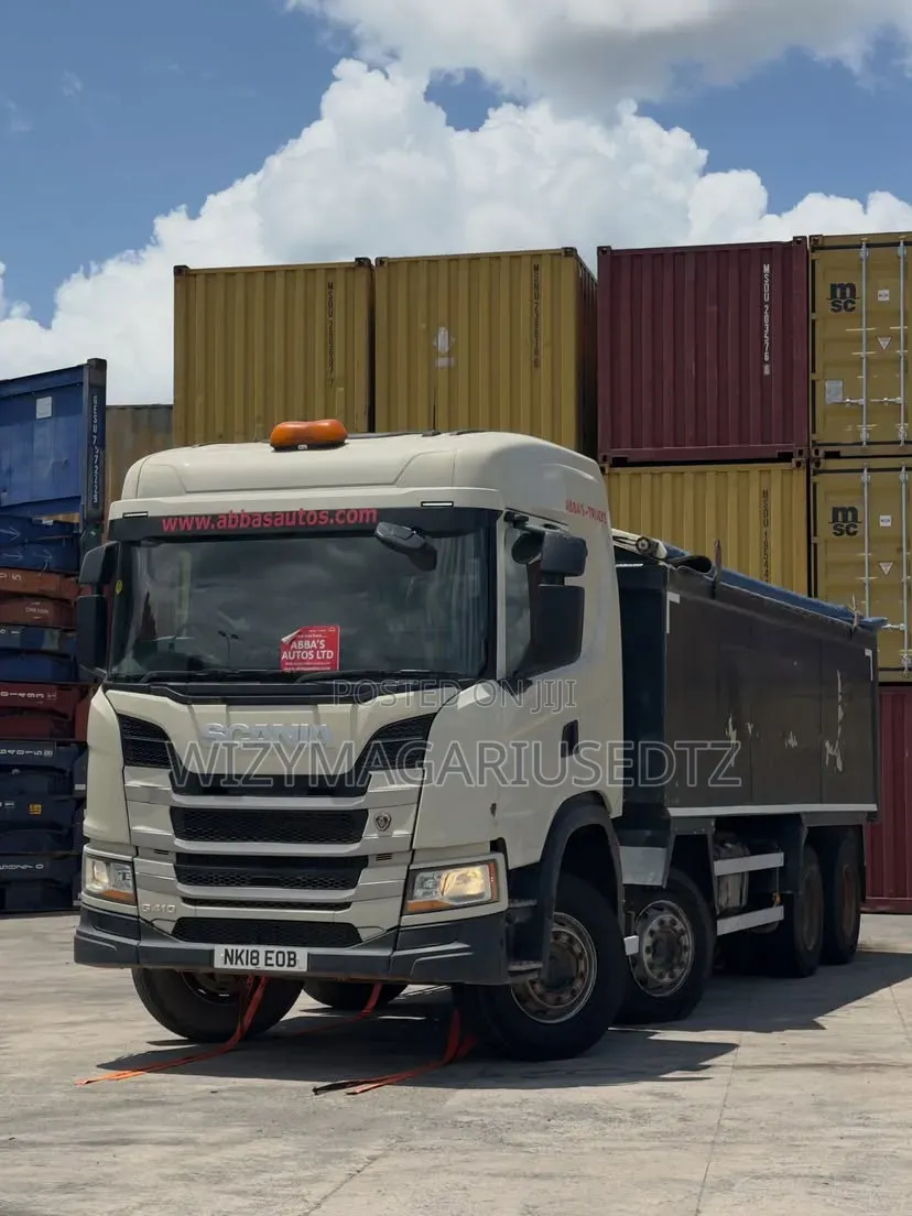 Make:SCANIA Model:G410 NTG Tipper Transmission:Automatic Axle:8X4