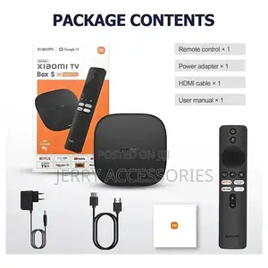 Xiaomi TV Box S 3rd Gen Google TV – 32GB, WiFi 6, Bluetooth 5.2