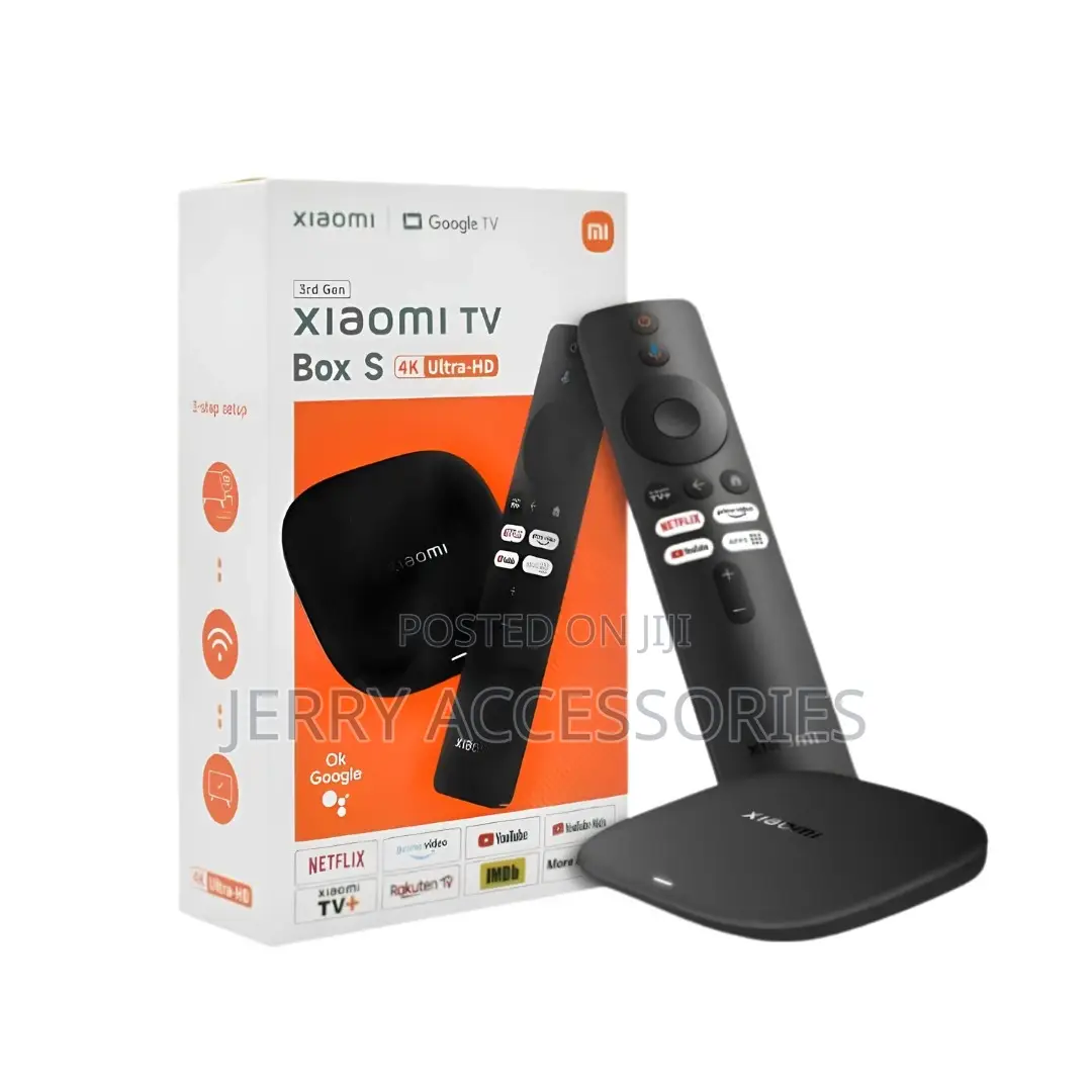 Xiaomi TV Box S 3rd Gen Google TV – 32GB, WiFi 6, Bluetooth 5.2
