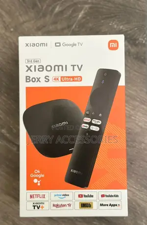 Xiaomi TV Box S 3rd Gen Google TV – 32GB, WiFi 6, Bluetooth 5.2