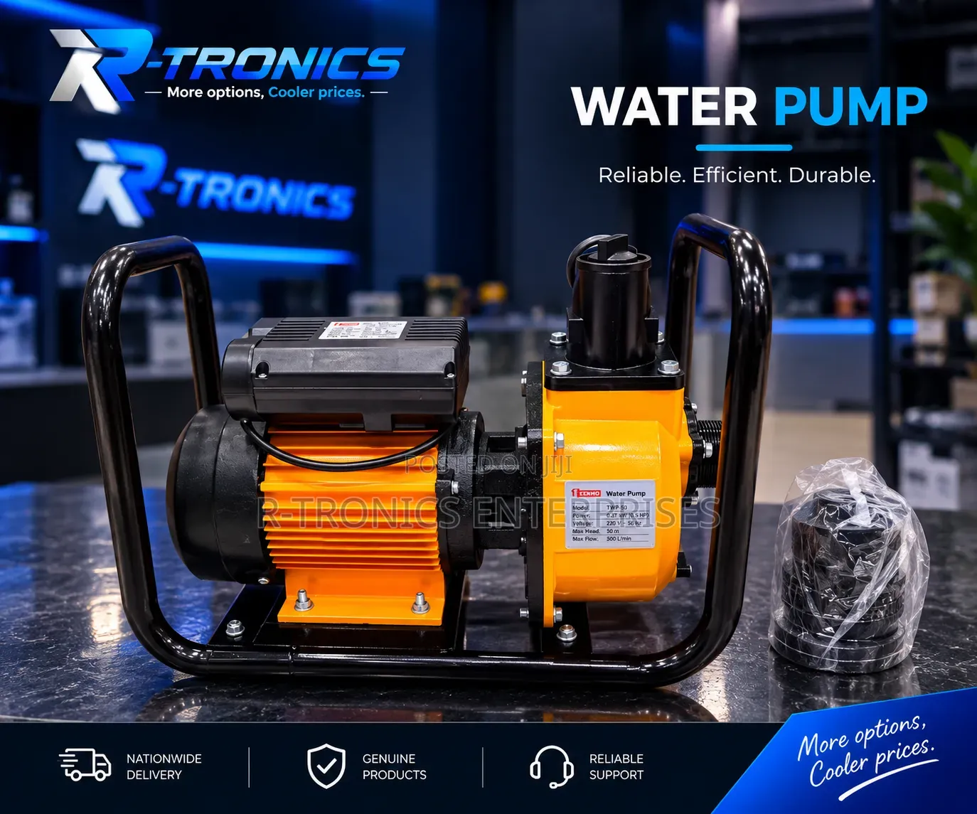 Electric Water Pump — Heavy Duty