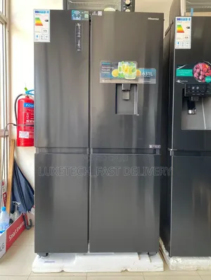 Hisense H800sb-Wd 631L Side-by-Side Fridge – Water Dispenser, WiFi App
