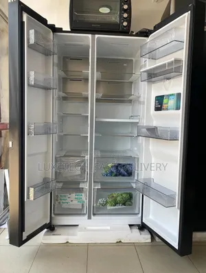 Hisense H800sb-Wd 631L Side-by-Side Fridge – Water Dispenser, WiFi App