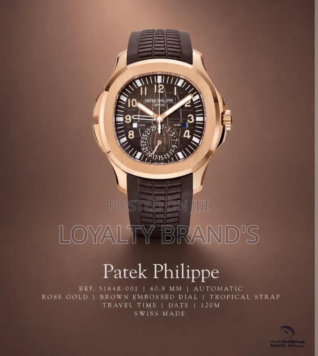 Patek Philippe Aquanaut Travel Time