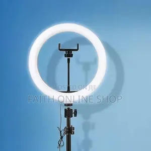 10-Inch LED Ring Light With Adjustable Tripod Stand Phone Holder