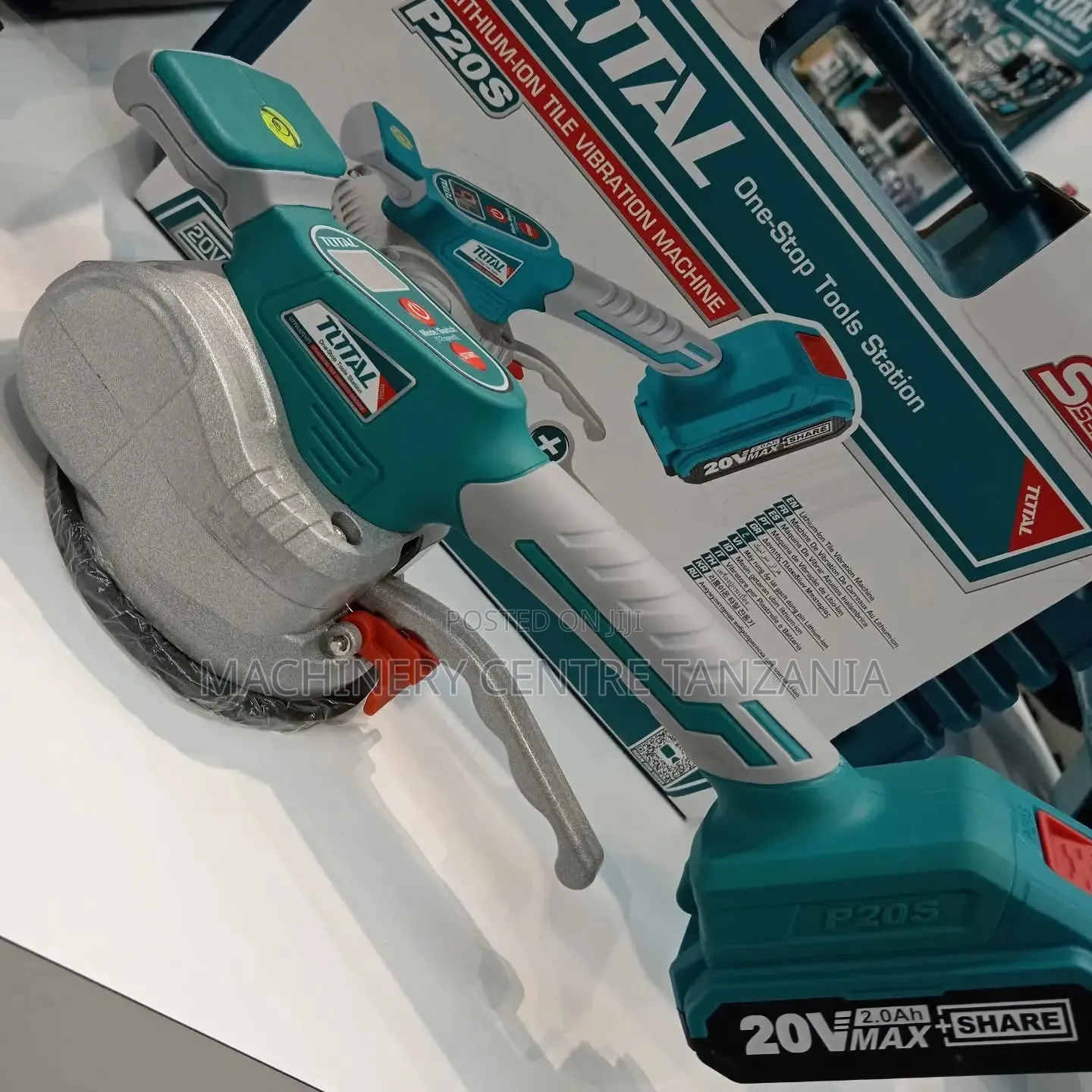 Cordeless Tile Vibrating Machine 20V Total