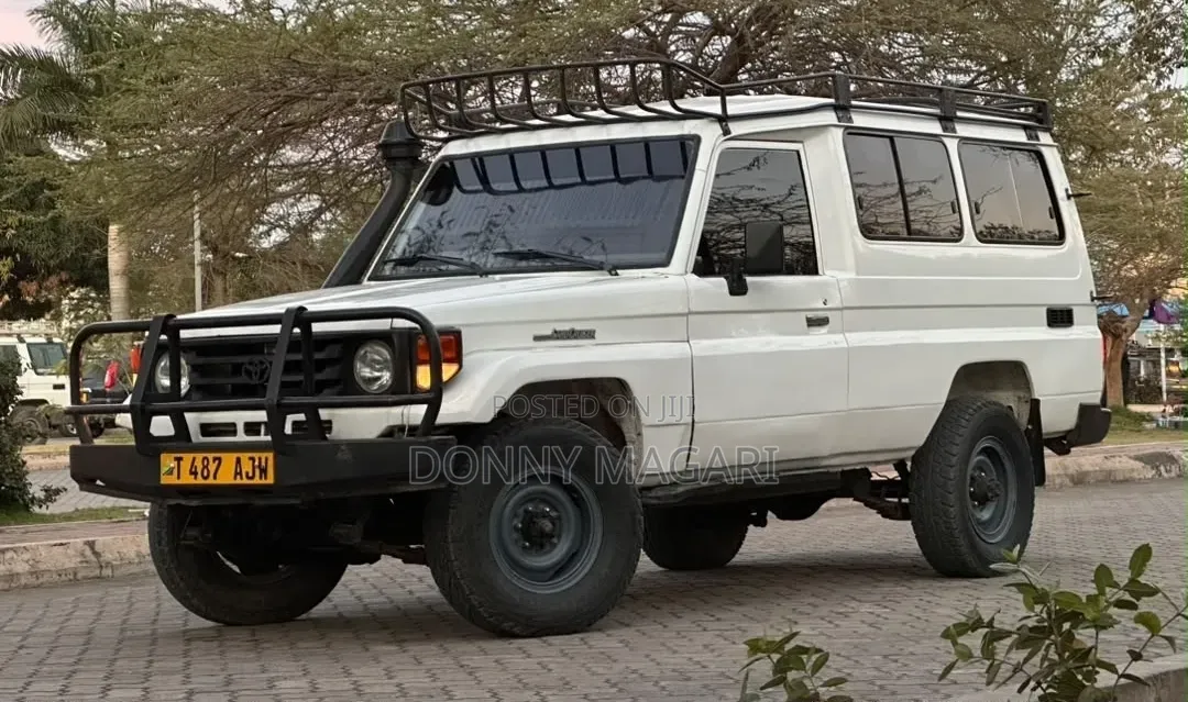 Toyota Land Cruiser 2002 White