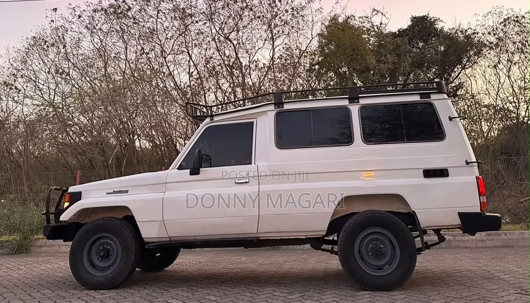 Toyota Land Cruiser 2002 White